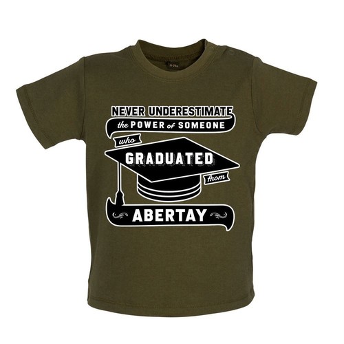 Abertay graduate maglietta - abertay,