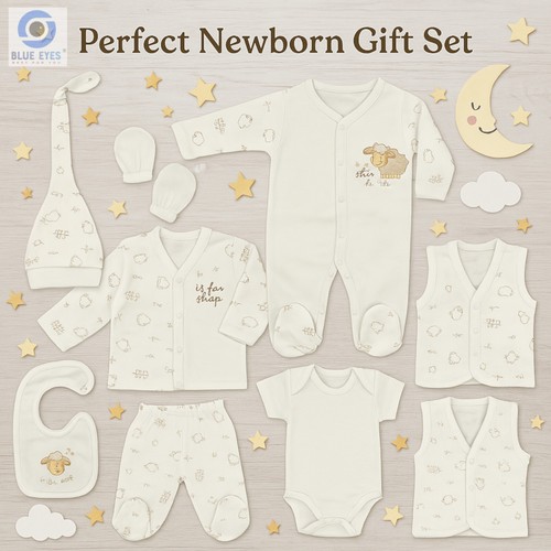 Set abbigliamento neonato - set,