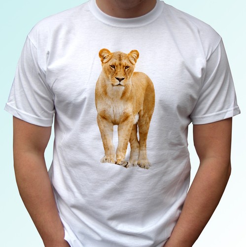 Shirt bianca lioness - t-shirt,